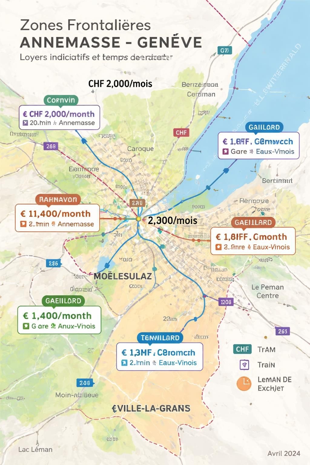 découvrez le budget moyen nécessaire pour s'installer en tant que travailleur frontalier à annemasse en 2026, incluant logement, transport et frais de vie.